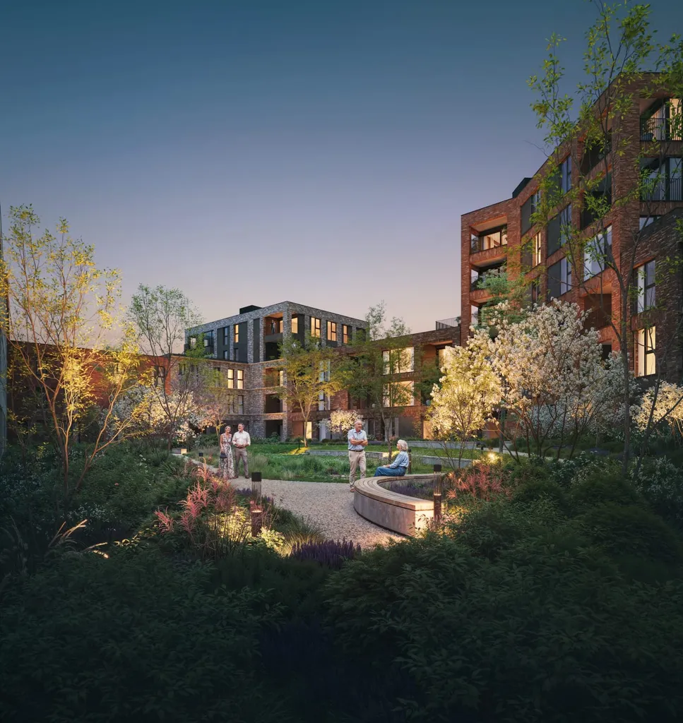 Jardin - Appartement neuf avec terrasse à Kortrijk