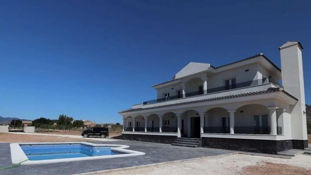 Piscine - New Build Villa with Pool in Pinoso