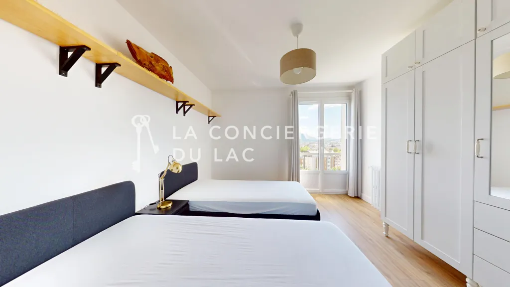 Chambres - Appartement Luxueux avec Vue Montagne à Annecy