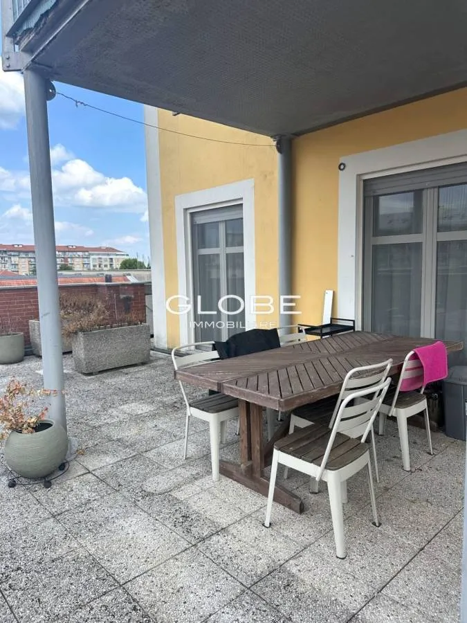 Terrasse - Apartment with Panoramic Terrace in Ciriè Centre