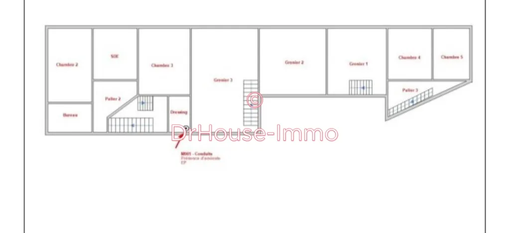 Plan - Maison avec Ateliers et Jardin à Saint-Fort-sur-Gironde