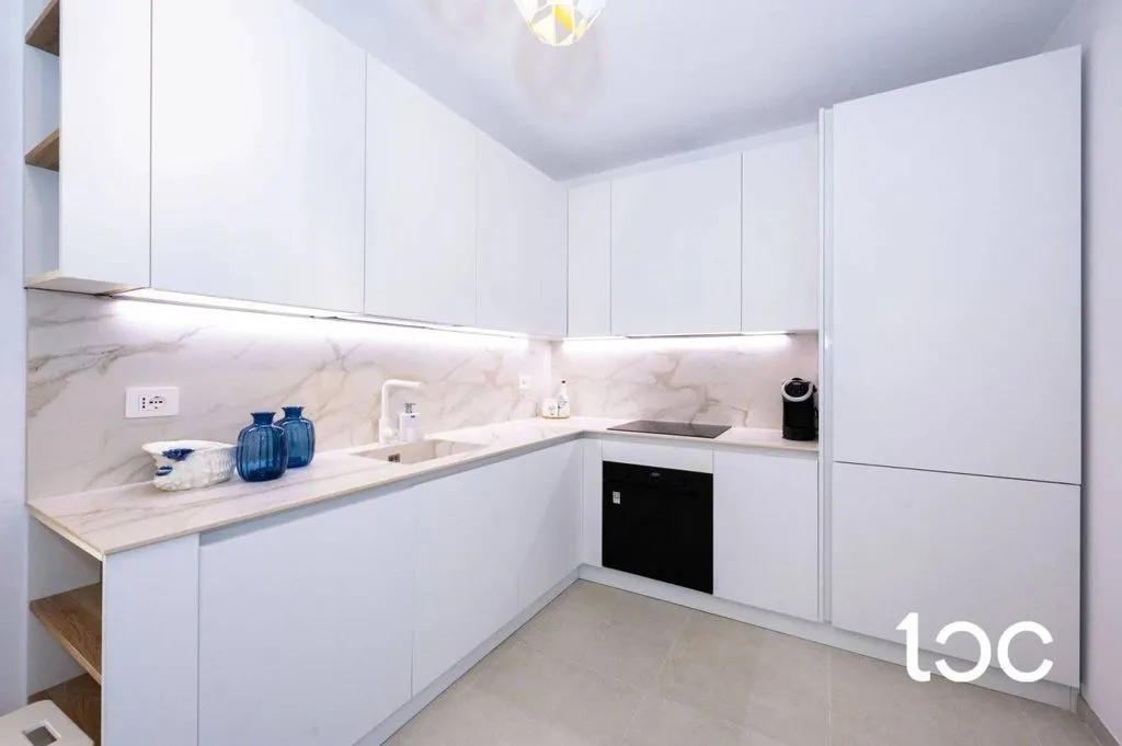 Köök - Luxury Flat with Veranda in Porto Coda Cavallo