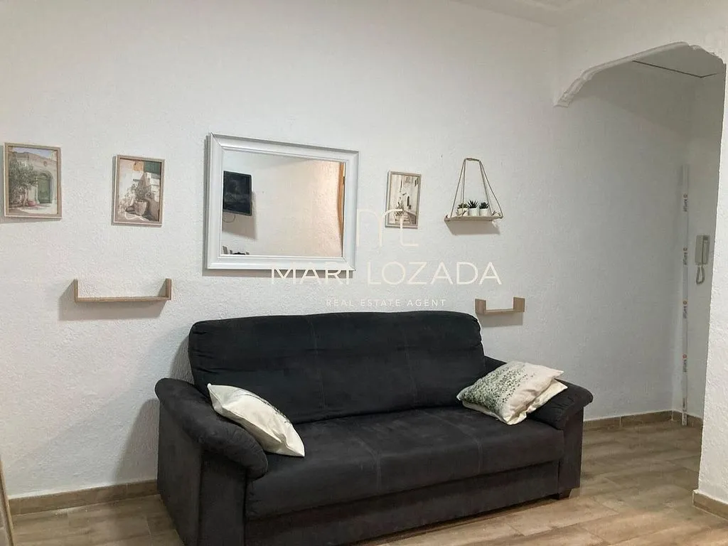Living Room - Furnished Flat in L'Illa Perduda, Valencia