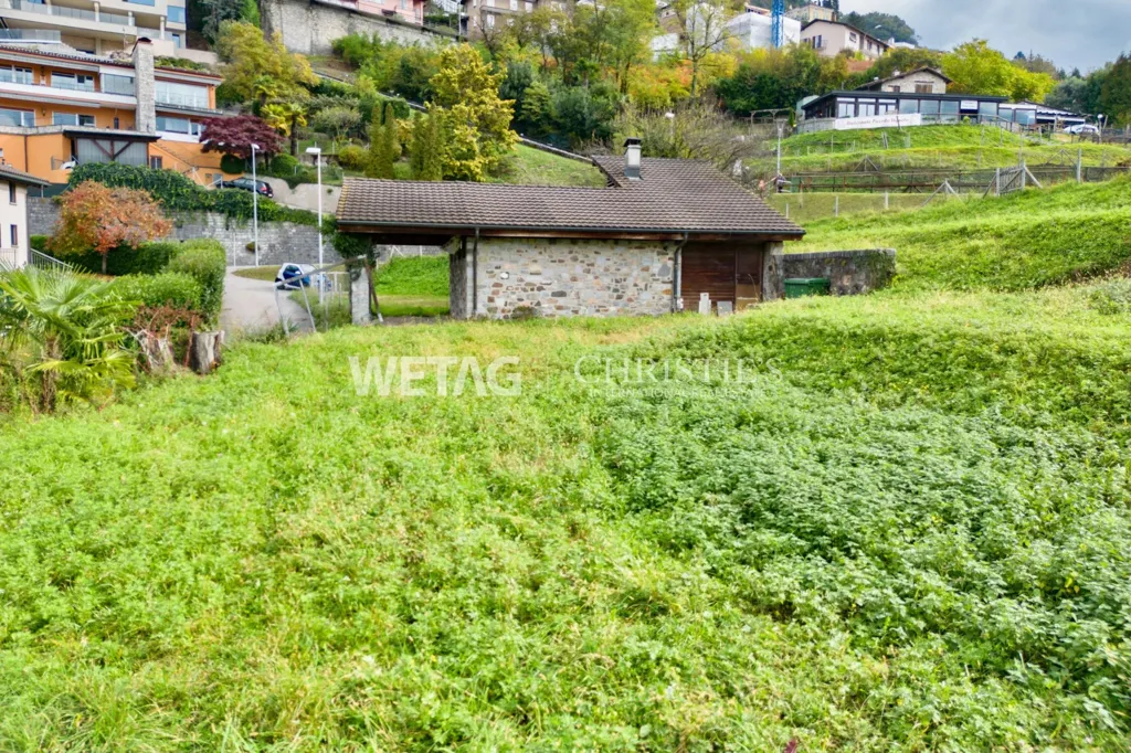 Jardin - Approved Building Land with Lakeside View in Lugano