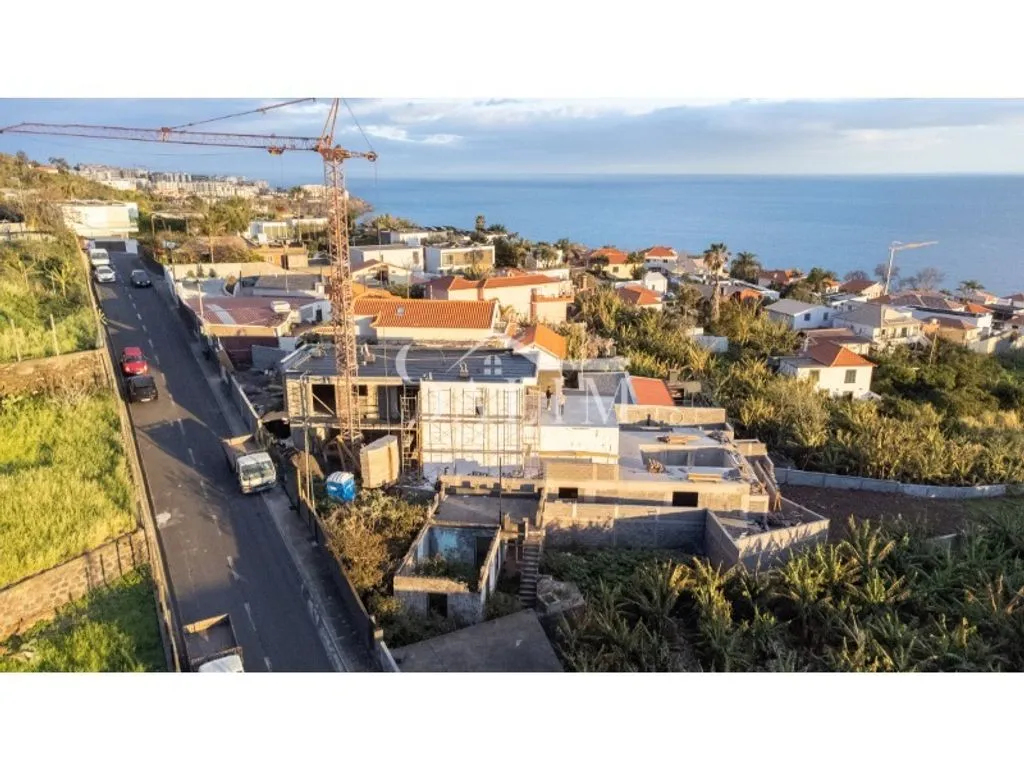 Vue aérienne - Luxury Villa with Pool in Sao Martinho, Madeira