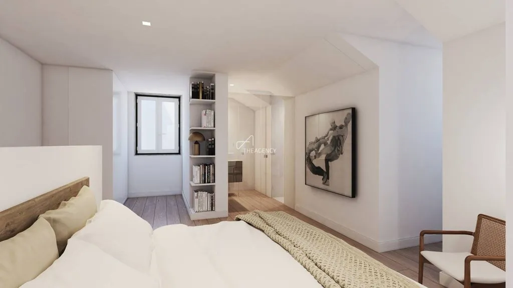 Camere da letto - T1 Duplex Flat with Terrace in Campo de Ourique