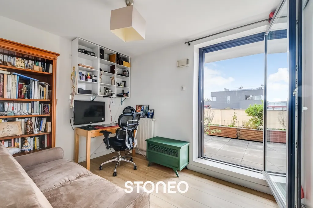 Balcon - Appartement 3 Pièces avec Terrasse à Paris 19
