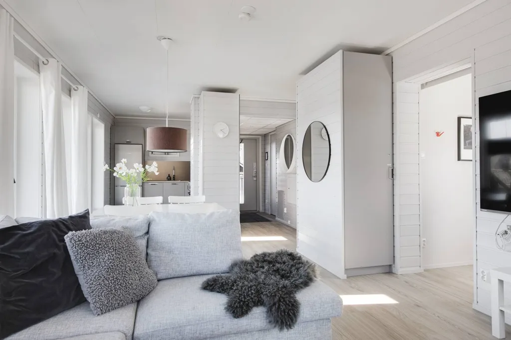 Soggiorno - Apartment with Ski Access in Kungsberget