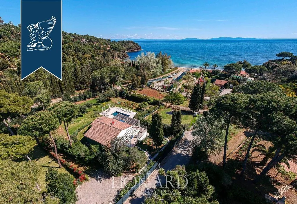 Õhuvaade - Luxury Villa with Sea View in Capoliveri