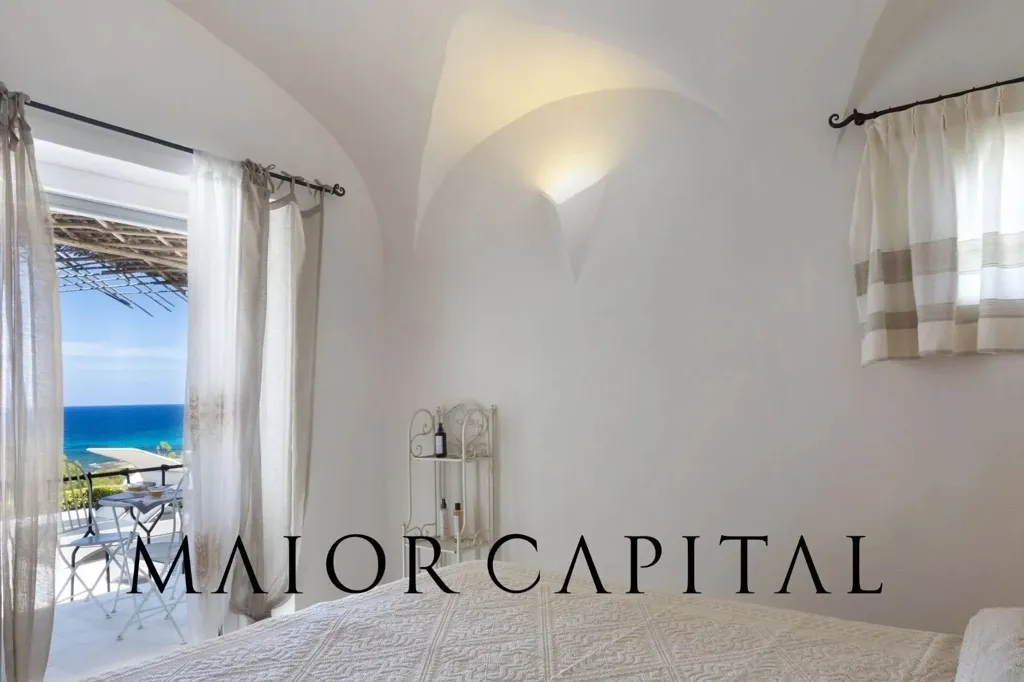 Chambres - Villa with Infinity Pool and Sea Views in Costa Caddu