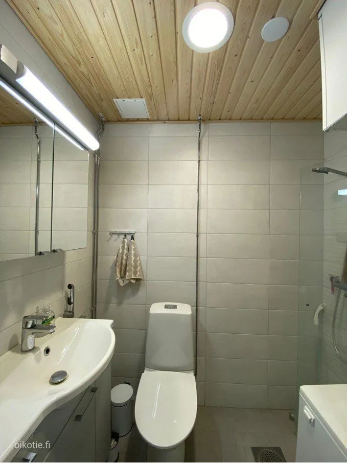 Vannitoad - Modern Studio with Balcony in Rovaniemi