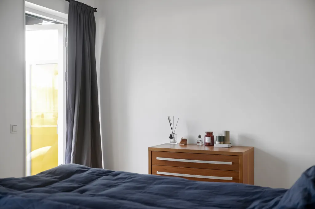 Bedrooms - Modern Flat with Panoramic View in Partille