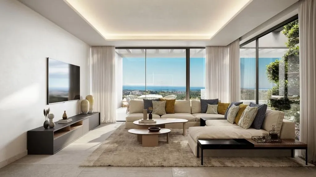 Séjour - Luxury Apartment with Private Pool in Casares