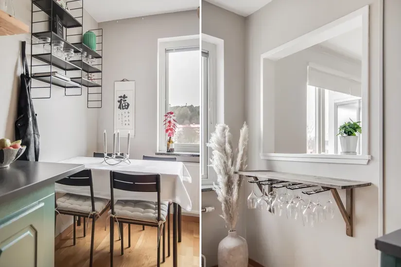 Salle à manger - Spacious Two-Bedroom with Balcony in Ruddalen