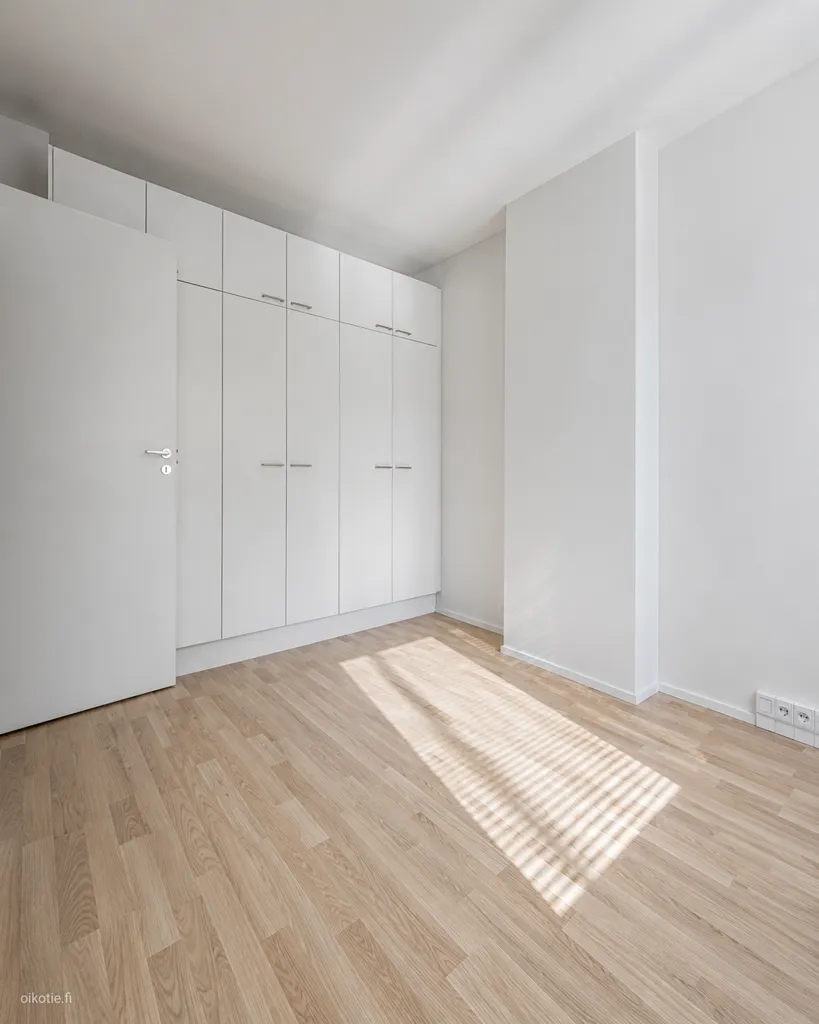 Bedrooms - Modern Apartment with Balcony in Lahti Centre