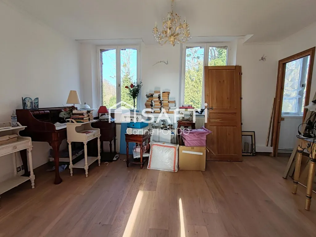 Soggiorno - Charming Former Railway Quay House in Eméville