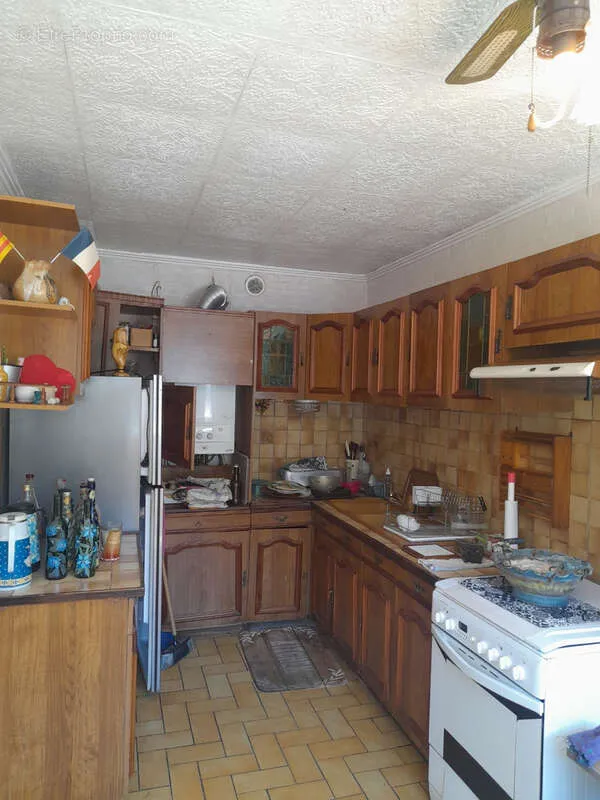 Cucina - Spacious T3 with Parking in Port-Vendres