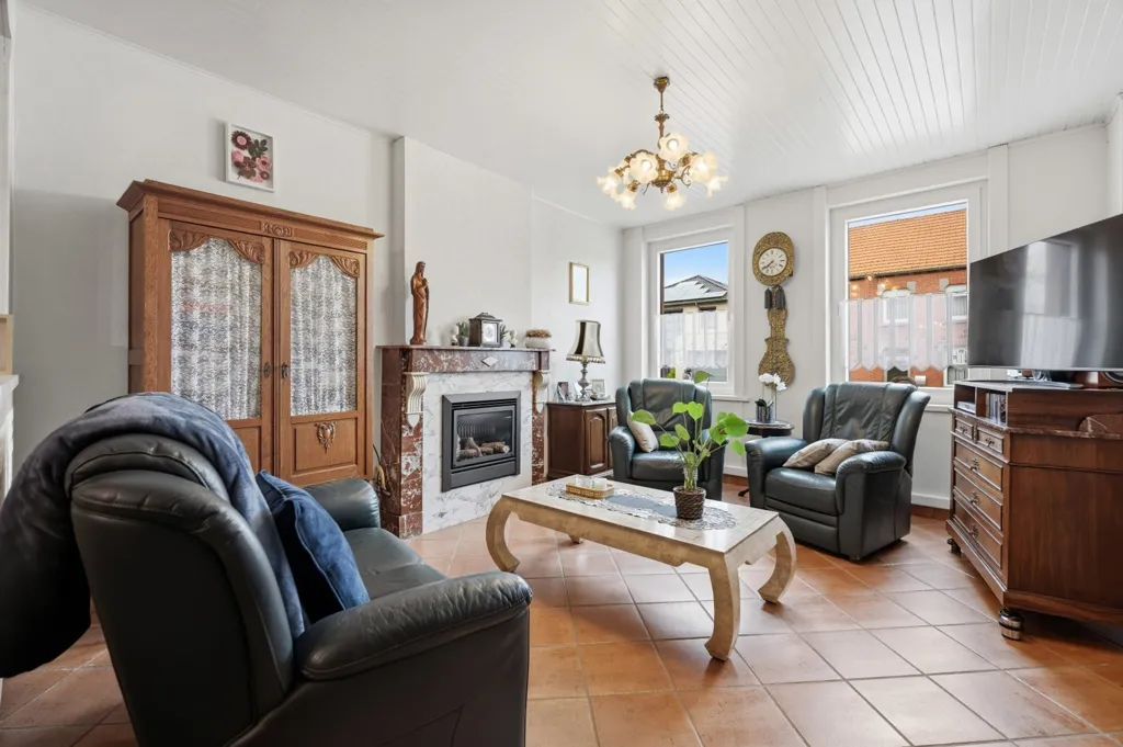 Séjour - Rijwoning avec Jardin et 2 Garages à Boutersem