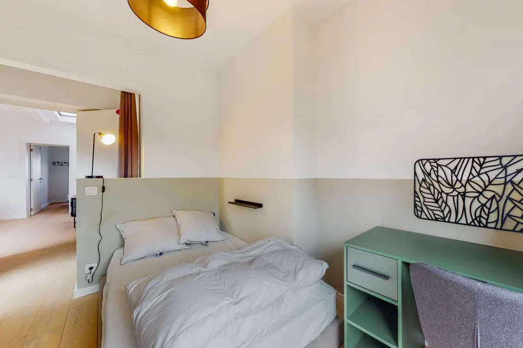 Chambres - Appartement 6 chambres à Schaerbeek