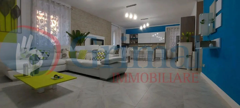 Living Room - Fully Rented Apartment with Solar Panels in Avellino