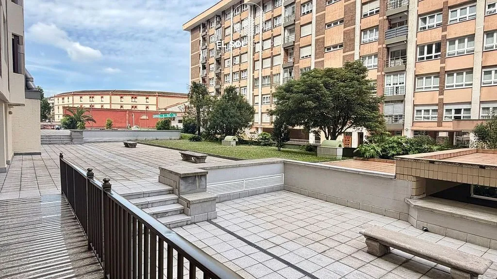 Jardin - Apartment with Garden View in Gijón