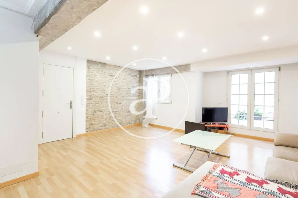 Séjour - Modern Flat with Terrace in Nou Moles