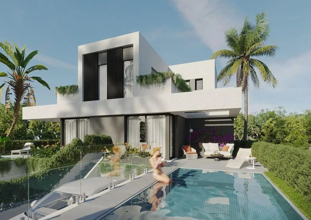 Pool - Chalet with Pool in Cala de Finestrat