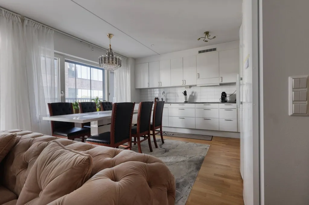 Sala da pranzo - Apartment with Balcony and Terrace in Göteborg