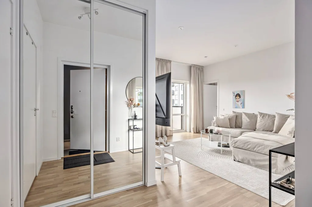 Séjour - 2-Bedroom Flat with High Ceilings in Skåne