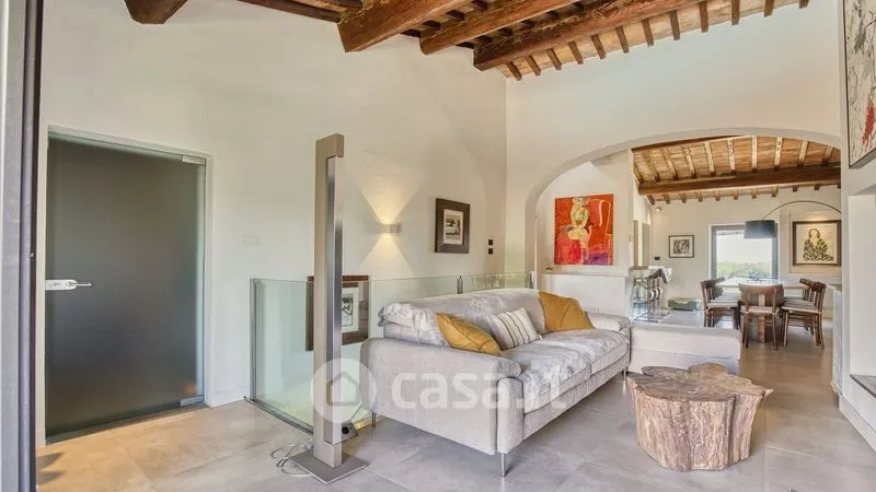 Séjour - Tuscan-Style Villa with Pool in Certaldo