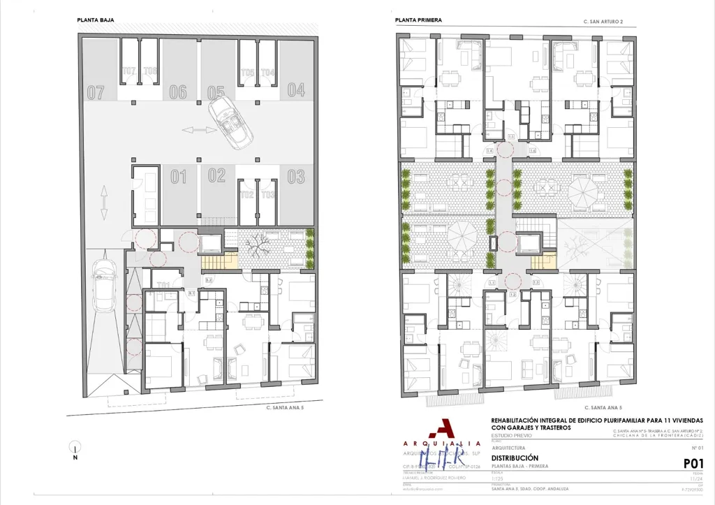 Plaan - Apartment with Private Terrace in Chiclana