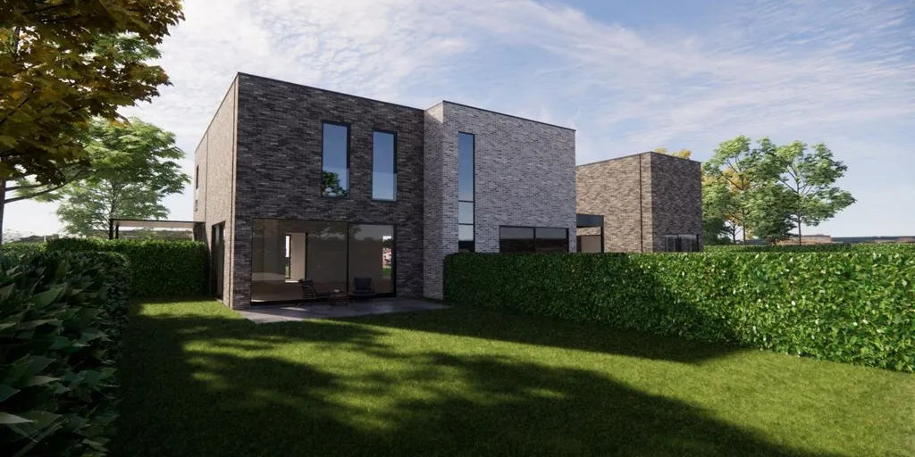 New Build House with Half-Open Design in Opglabbeek