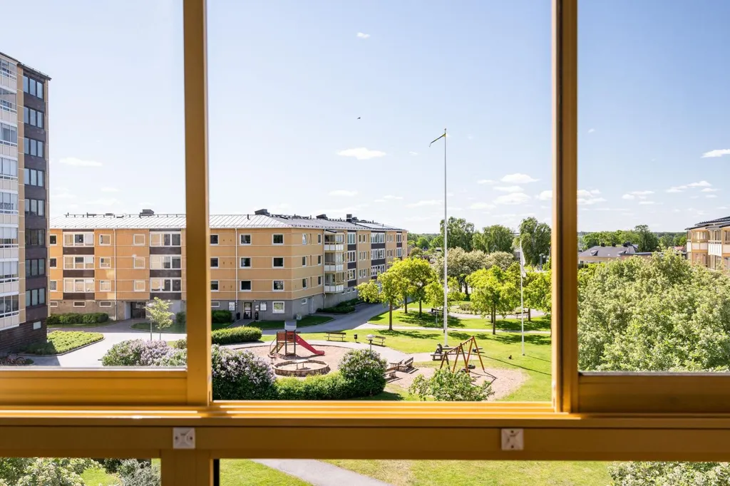Balcony - Apartment with 3 Rooms in Eneby, Norrköping