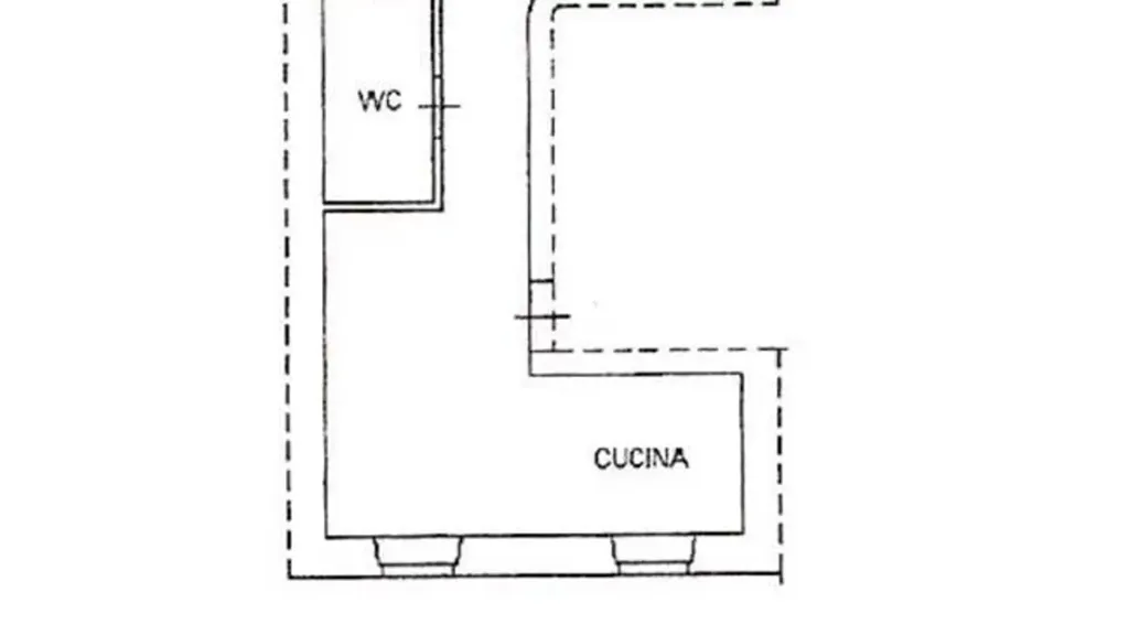 Plan - Restored Multi-Unit House in Civitanova Marche