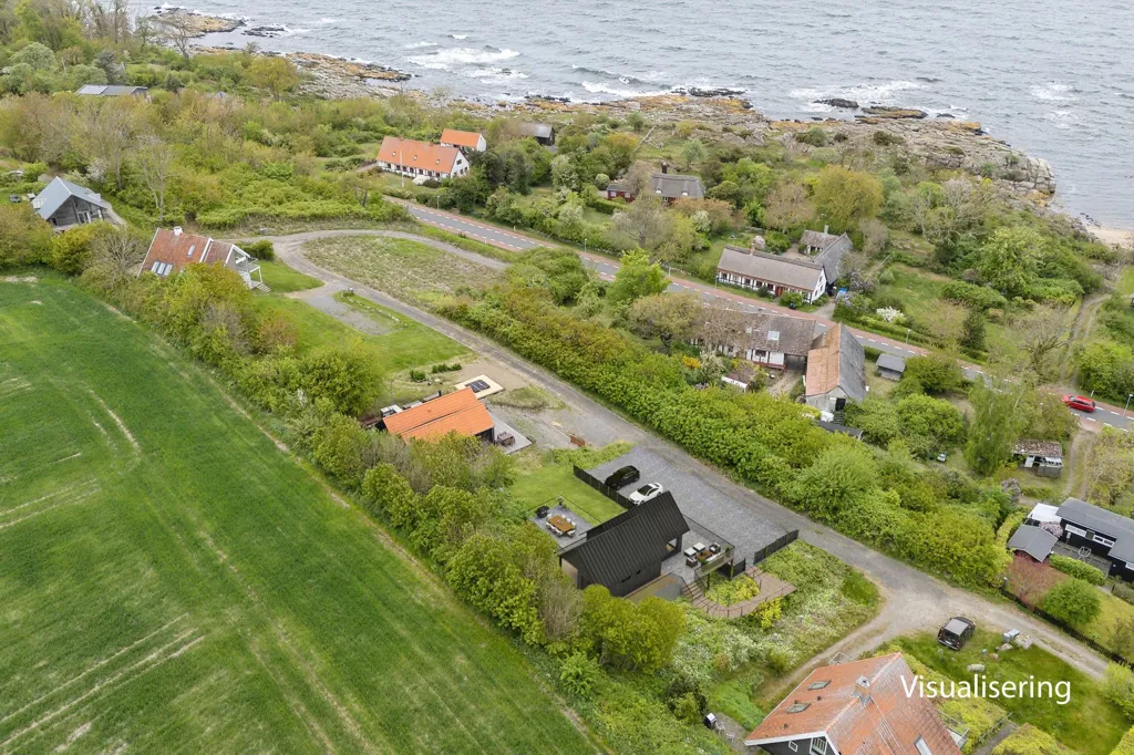 Õhuvaade - Listed Plot with 5G Coverage in Svaneke