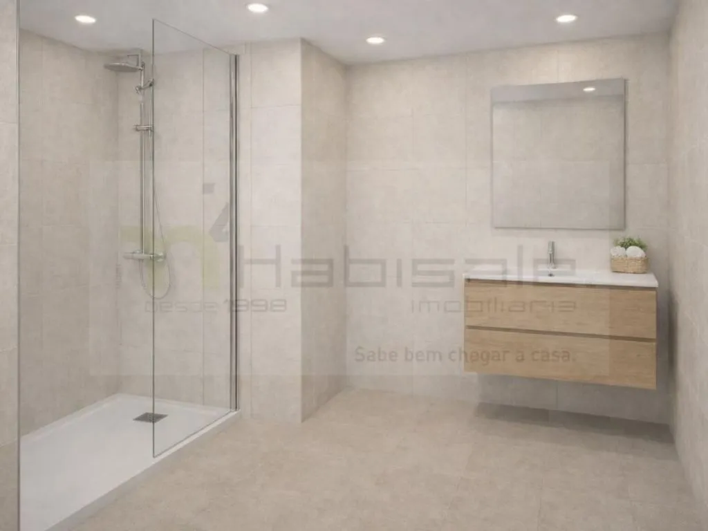 Salles de bain - Luxury T2 Apartment with Two Fronts in Loures