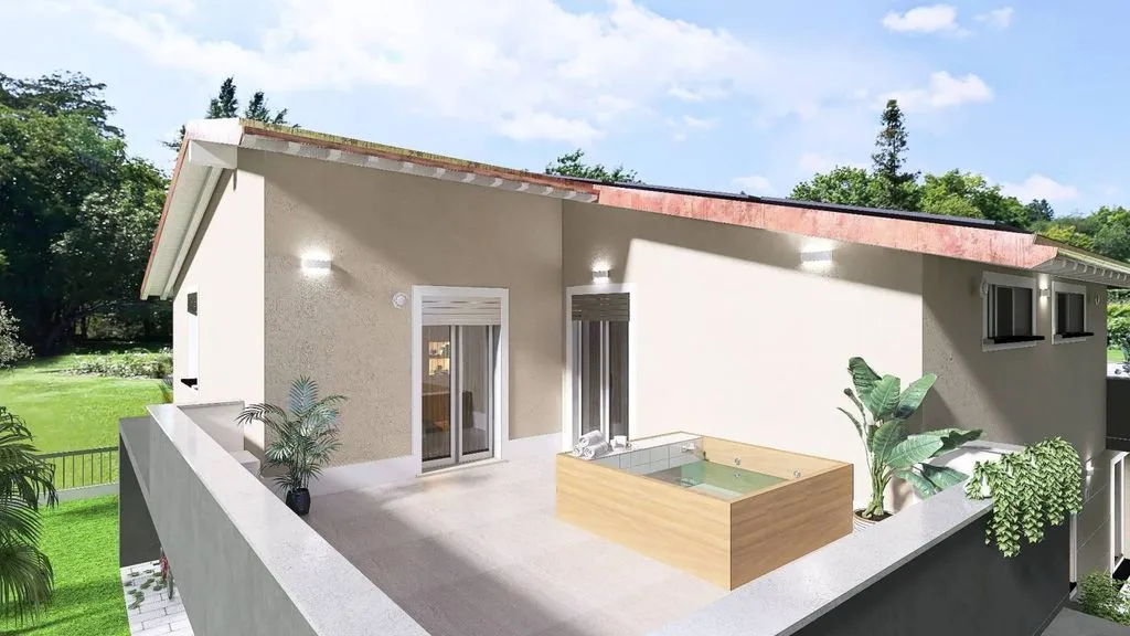 Luxury Villa with Private Garden in Busnago