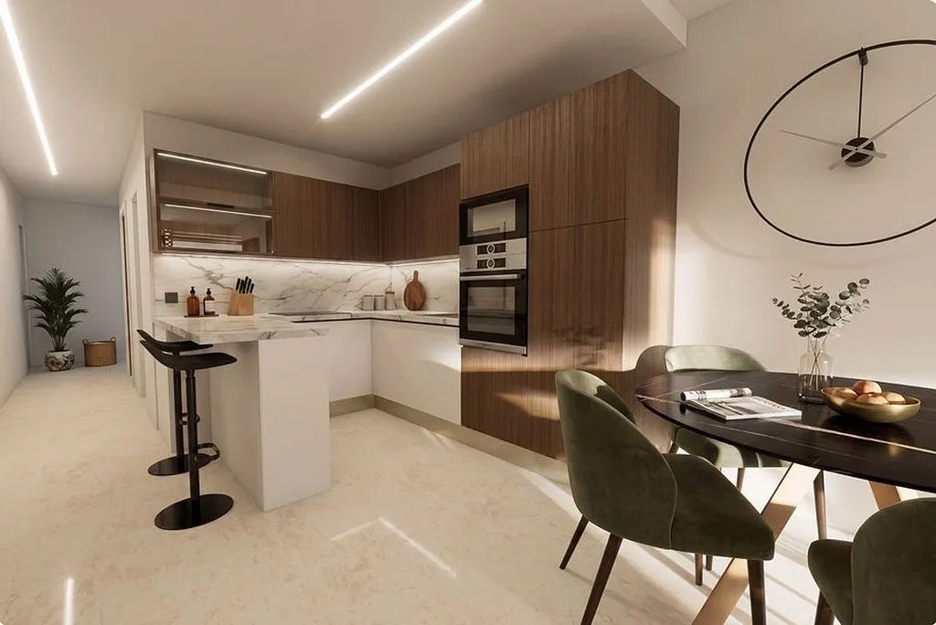 Köök - New Flat with Pool in Guardamar del Segura