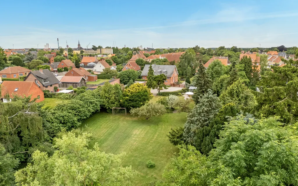 Vue aérienne - Rustic Redbrick Villa with Garden in Nakskov