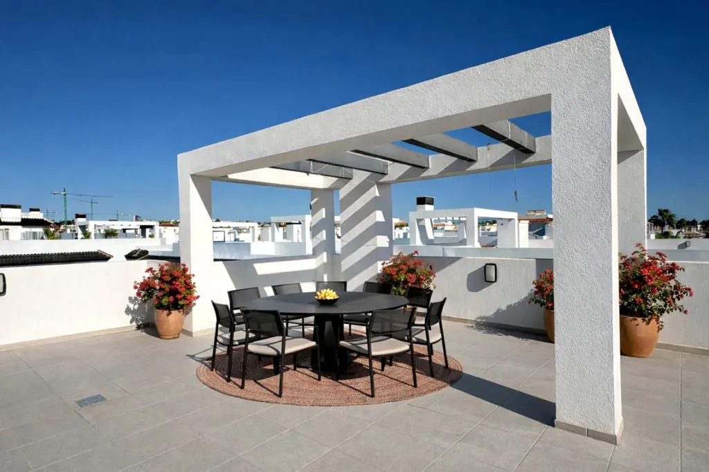 Terrass - Modern Apartment with Rooftop Solarium in Ciudad Quesada