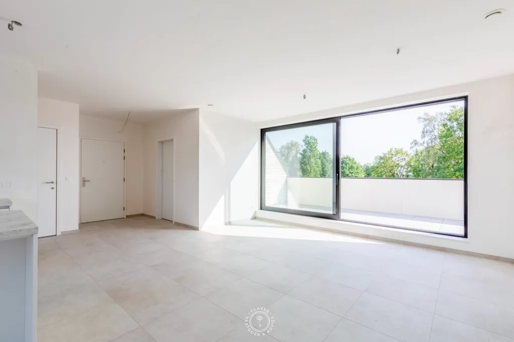 Séjour - Penthouse avec Terrasse Privative à Sint-Pauwels