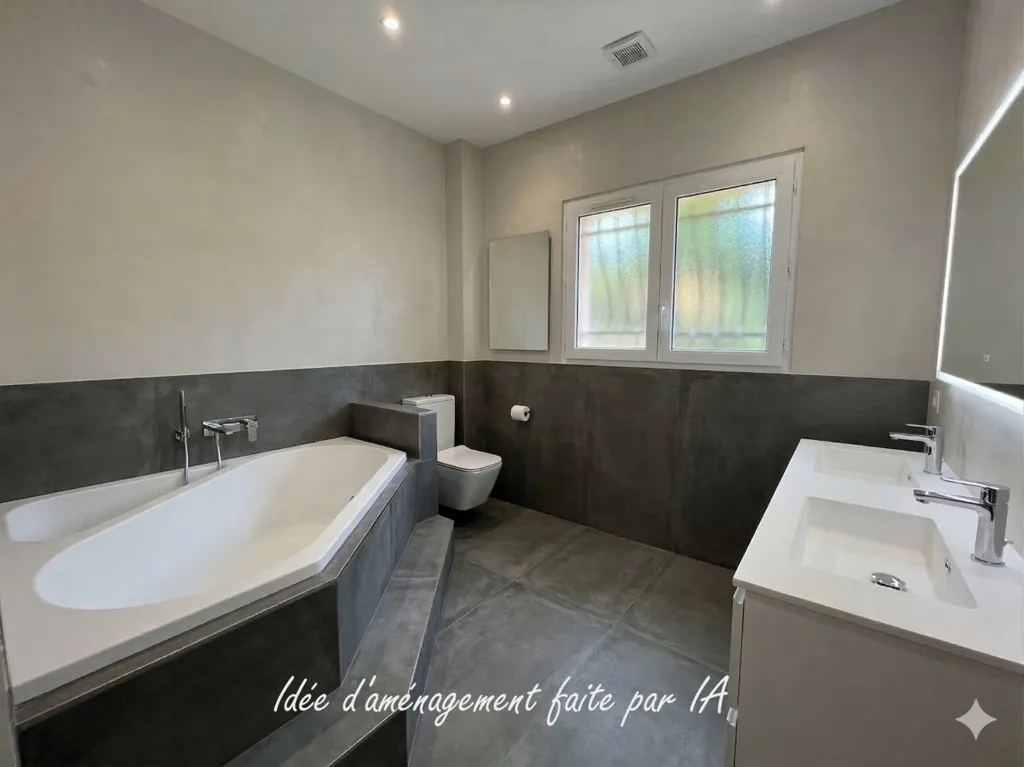 Salles de bain - Maison de Ville en Briques et Pierres à Bondy