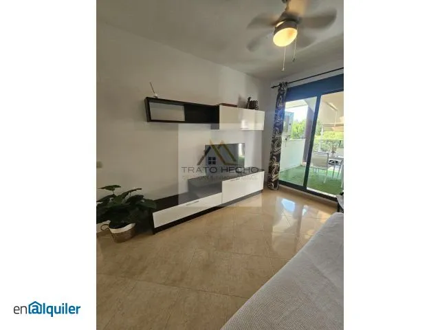 Living Room - Apartment with Pool in Canet d'en Berenguer