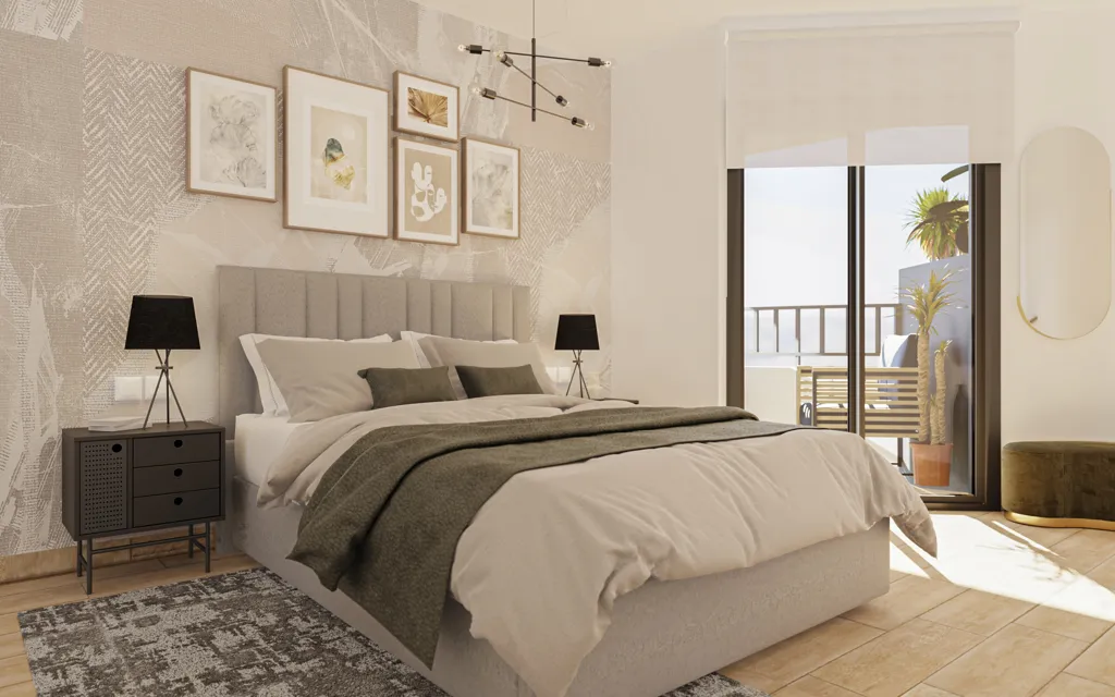 Chambres - Modern Apartment with Pool in Mil Palmeras