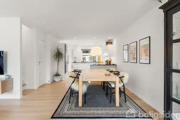 Salle à manger - Modern Row House with Sea View in Greve Strand