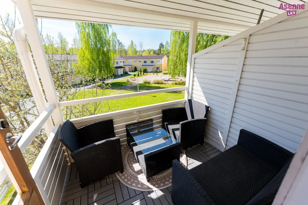 Balcon - Modernised Apartment with Sauna in Emola, Mikkeli