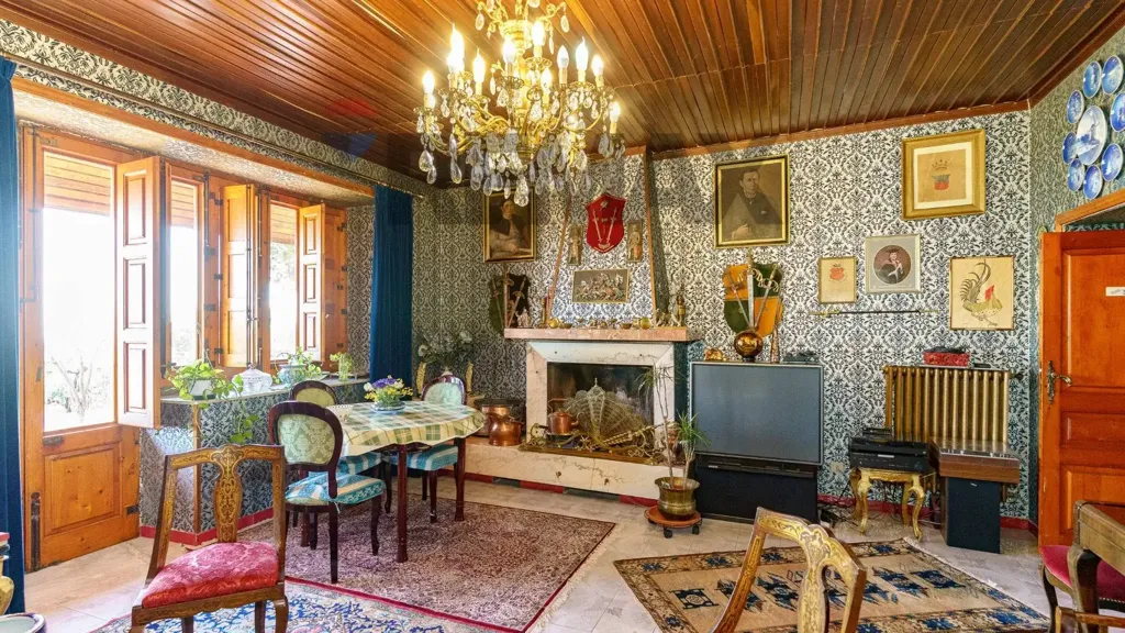 Séjour - Villa with Panoramic Pool in Biancavilla