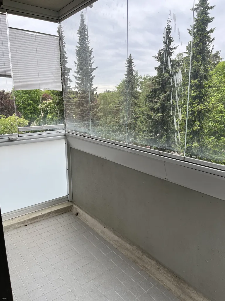 Balcon - Apartment with Balcony in Olari, Espoo