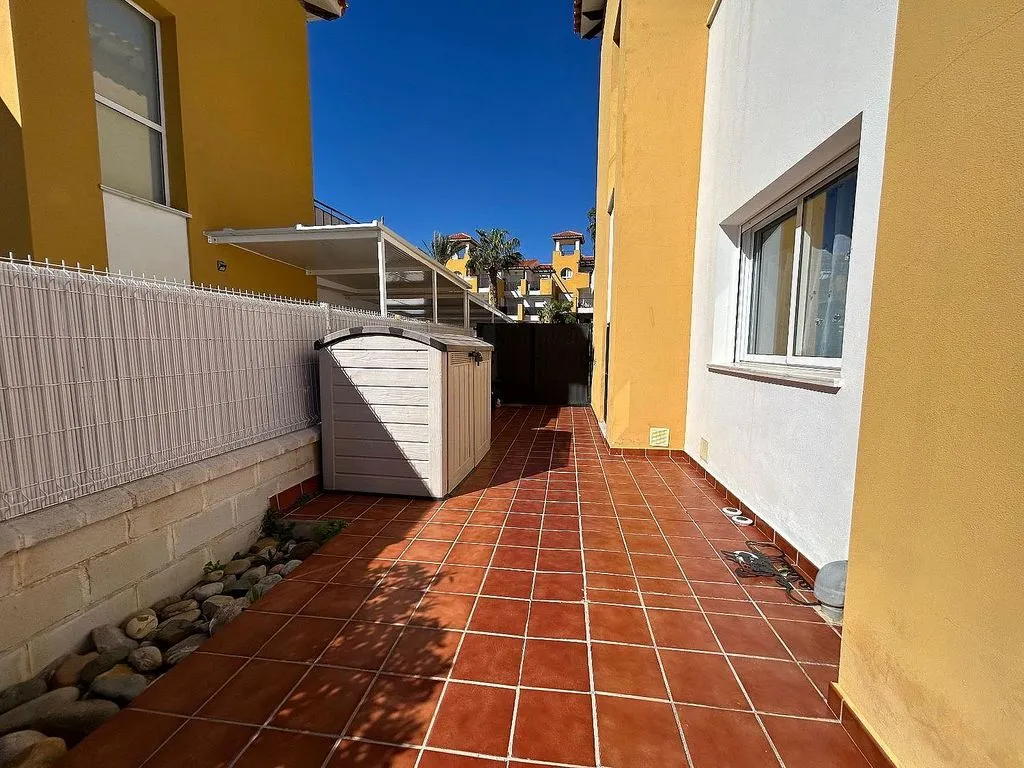 Garden - Semi-detached House with Pool in Las Salinas
