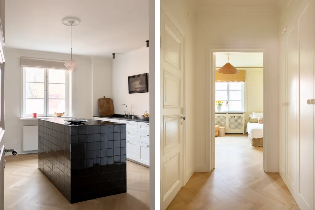 Cuisine - Renovated Flat with Library in Enskede